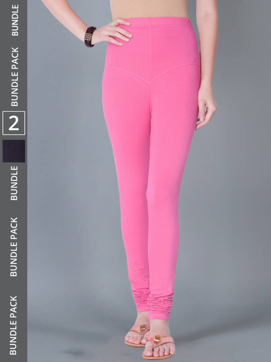 Dollar Missy Women's Cotton Four Way Stretchable Churidar Leggings