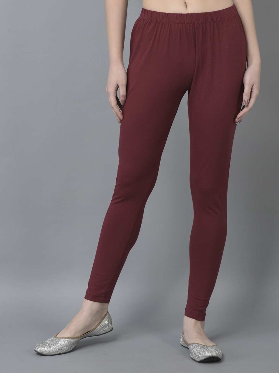 Dollar Missy Women's Cotton Four Way Stretchable Ankle Length Leggings
