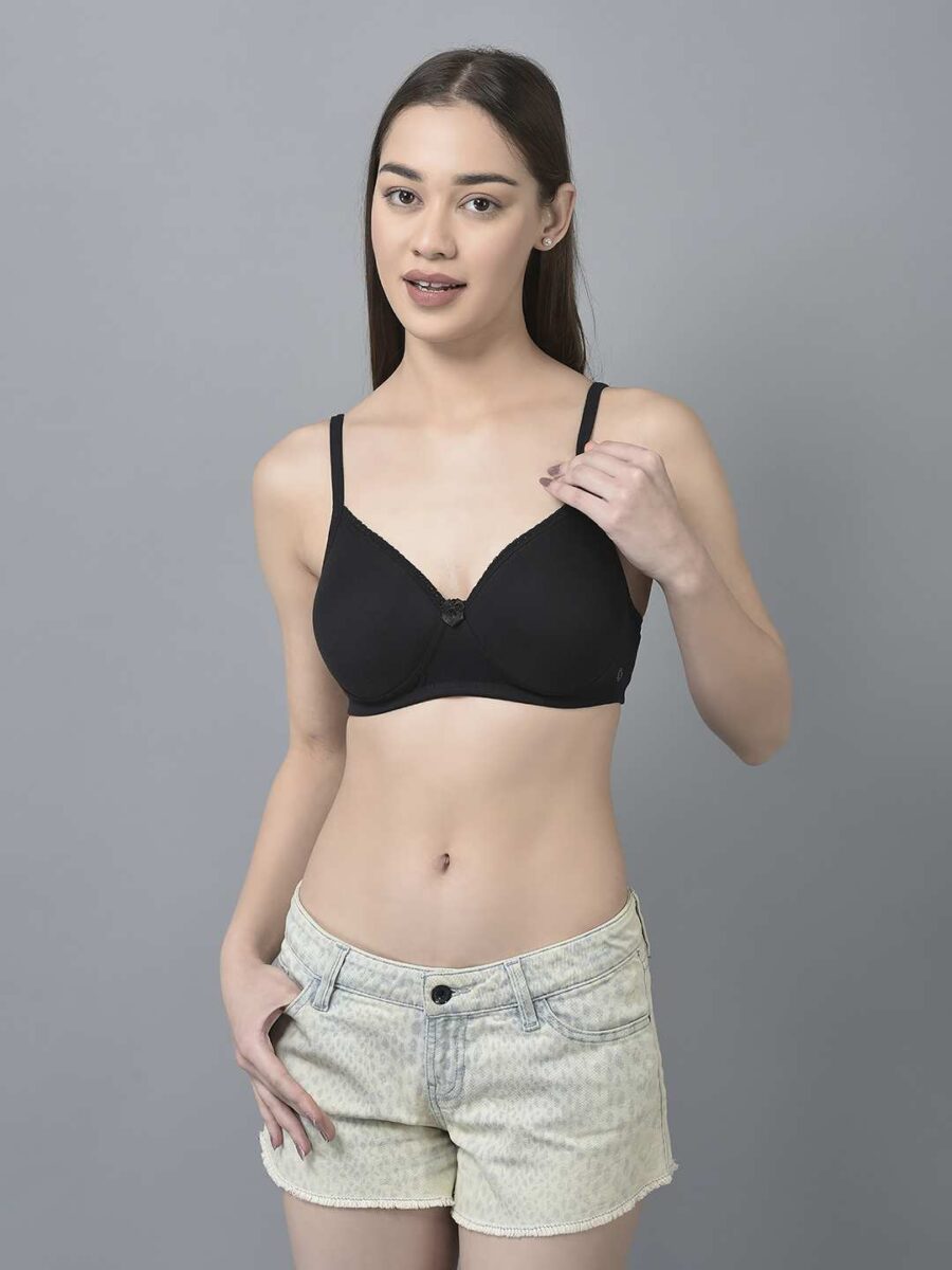 Dollar Missy Pack of 1 Women's Cotton Wire-Free Full Coverage Padded Bra