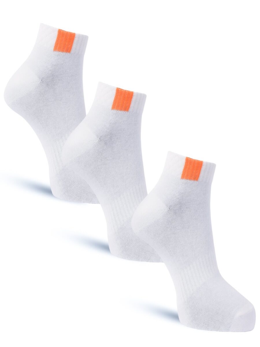 Dollar Casual Ankle Length Cotton Socks For Men's In ( Pack of 3 )