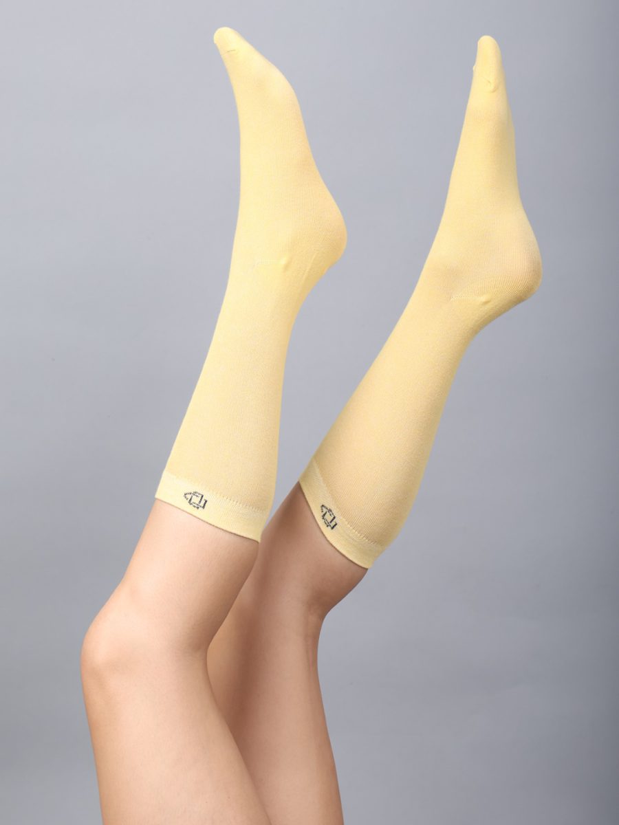 Dollar Casual Full Length Cotton Socks For Women's In ( Pack of 3 )