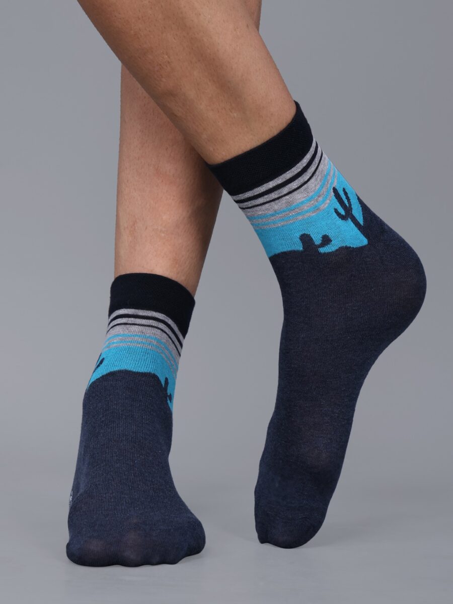 Dollar Casual Low Ankle Cotton Socks For Men's (Pack of 3)