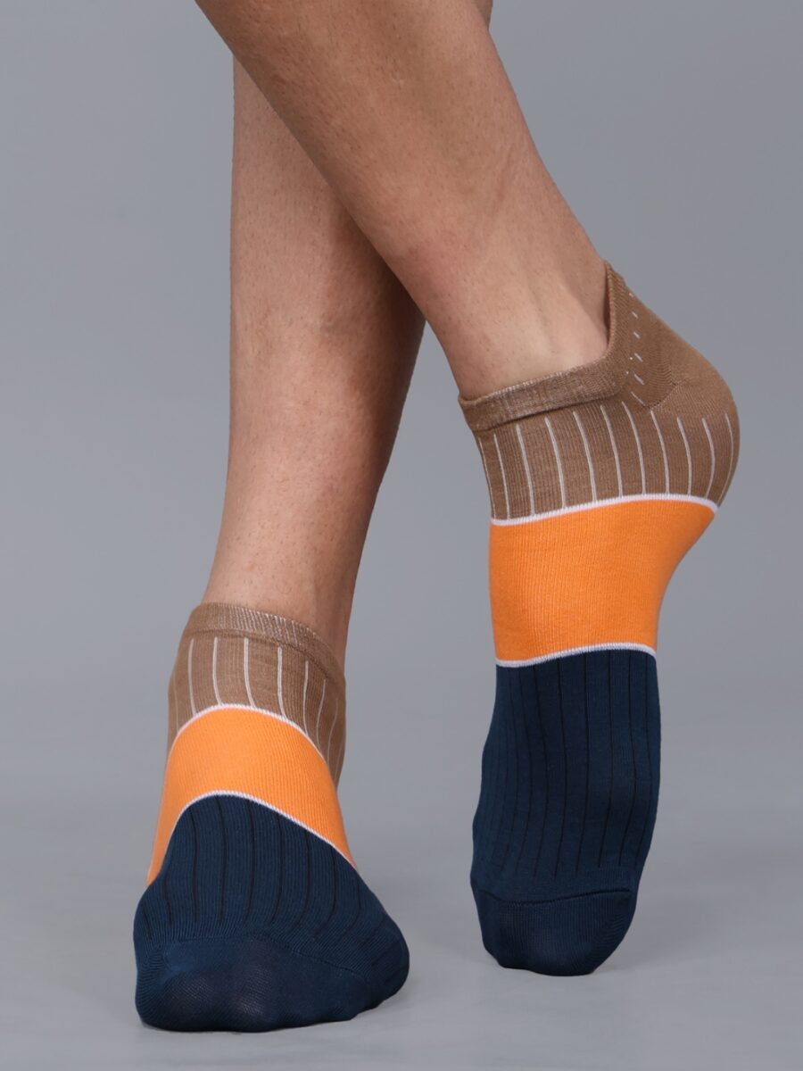 Dollar Casual Low Ankle Cotton Socks For Men's In ( Pack of 3 )