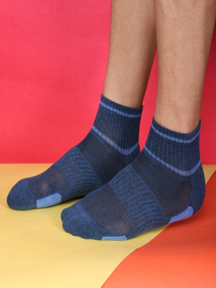 Dollar Sports Ankle Length Cotton Socks For Men's In ( Pack of 5 )