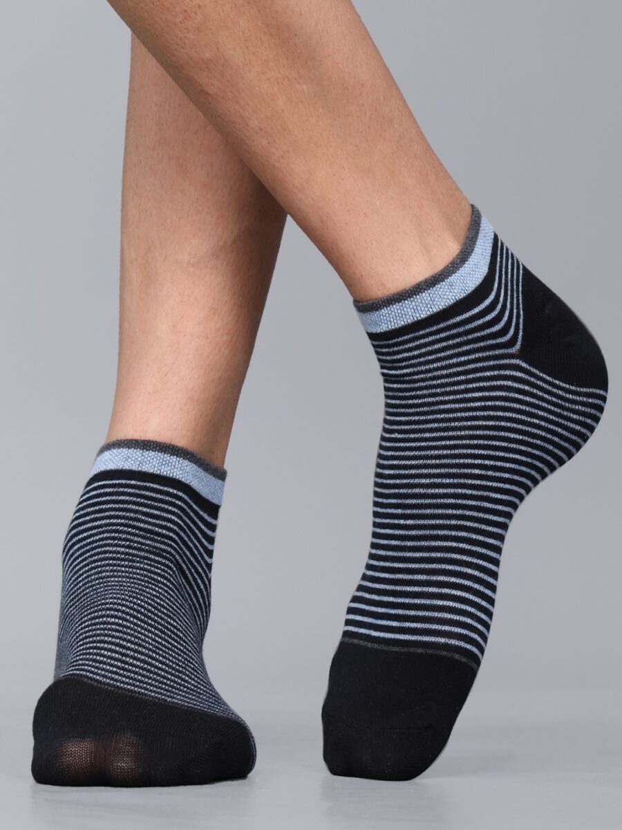 Dollar Casual Crew Length Cotton Socks For Men's In ( Pack of 3 )