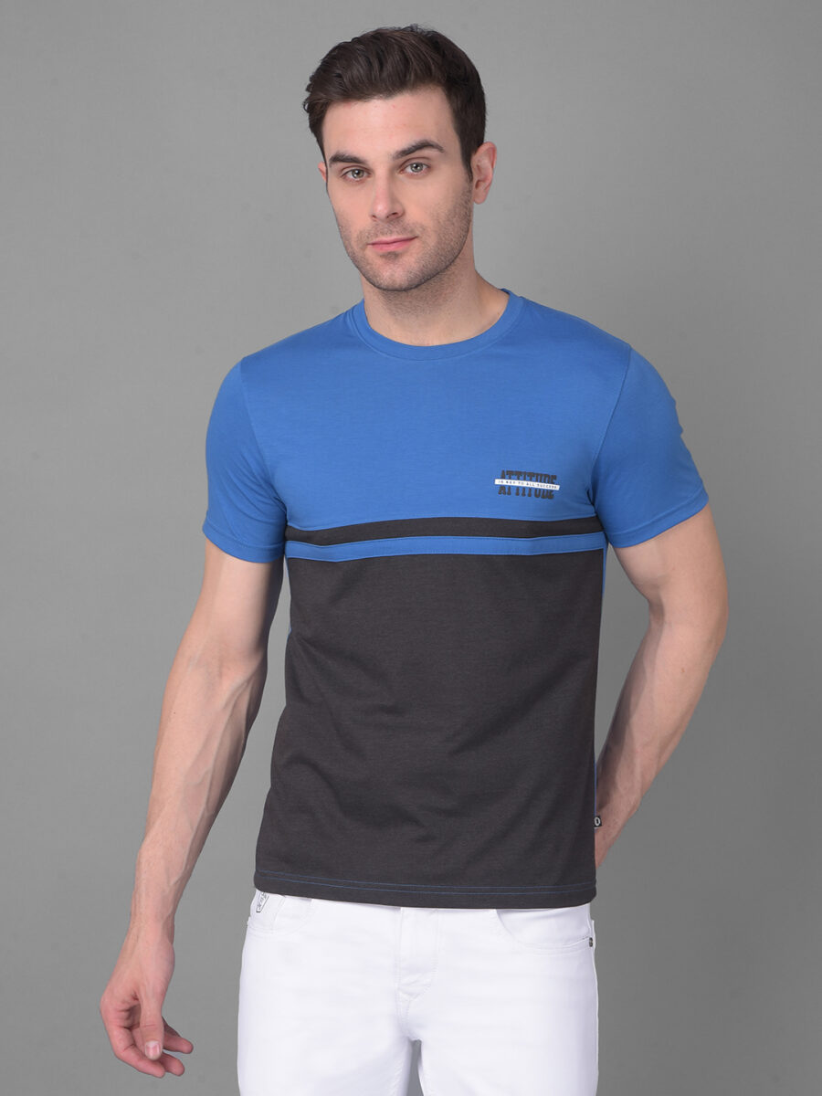 Dollar Men's Casual Round Neck T-Shirt